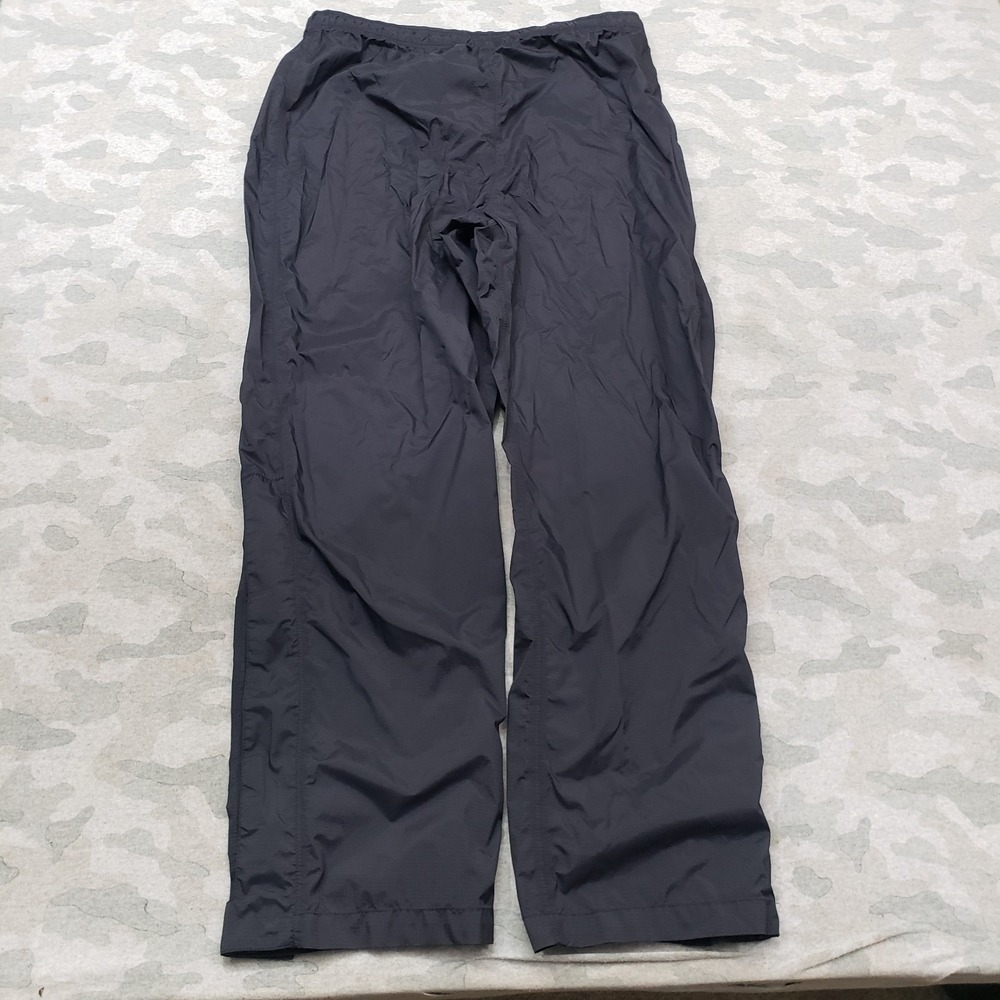 L.L. Bean Windbreaker Pants Mens XL Black Pull On Hiking Straight Leg Outdoots